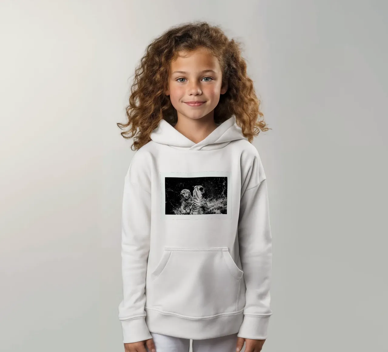 Water Games kids hoodie by Natural Kingdom