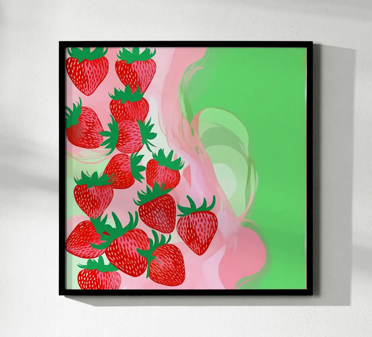 Fragole_stile_A_2 carta hahnemühle da Pink- und LoveArt by LK