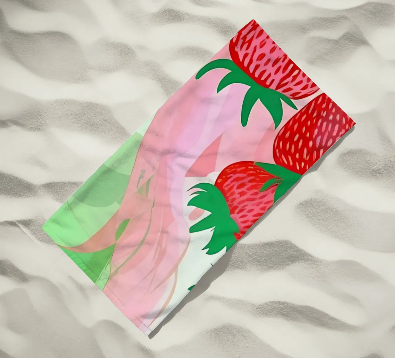 Fragole_stile_A_2 telo mare da Pink- und LoveArt by LK