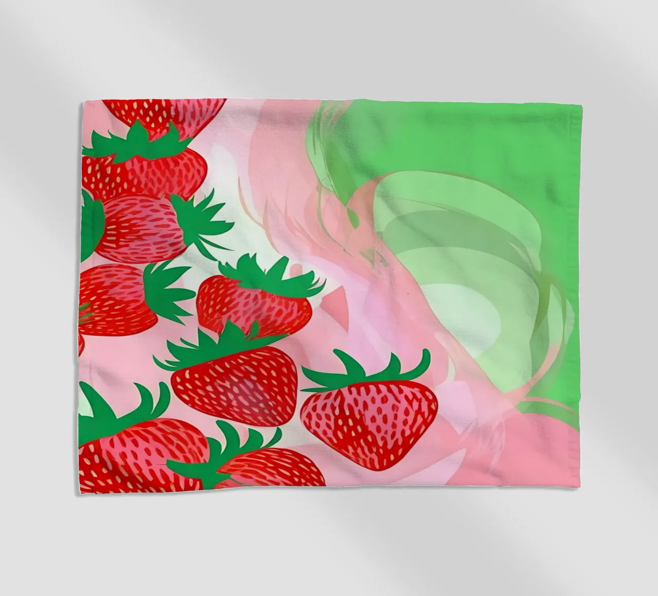 Fragole_stile_A_2 telo mare da Pink- und LoveArt by LK