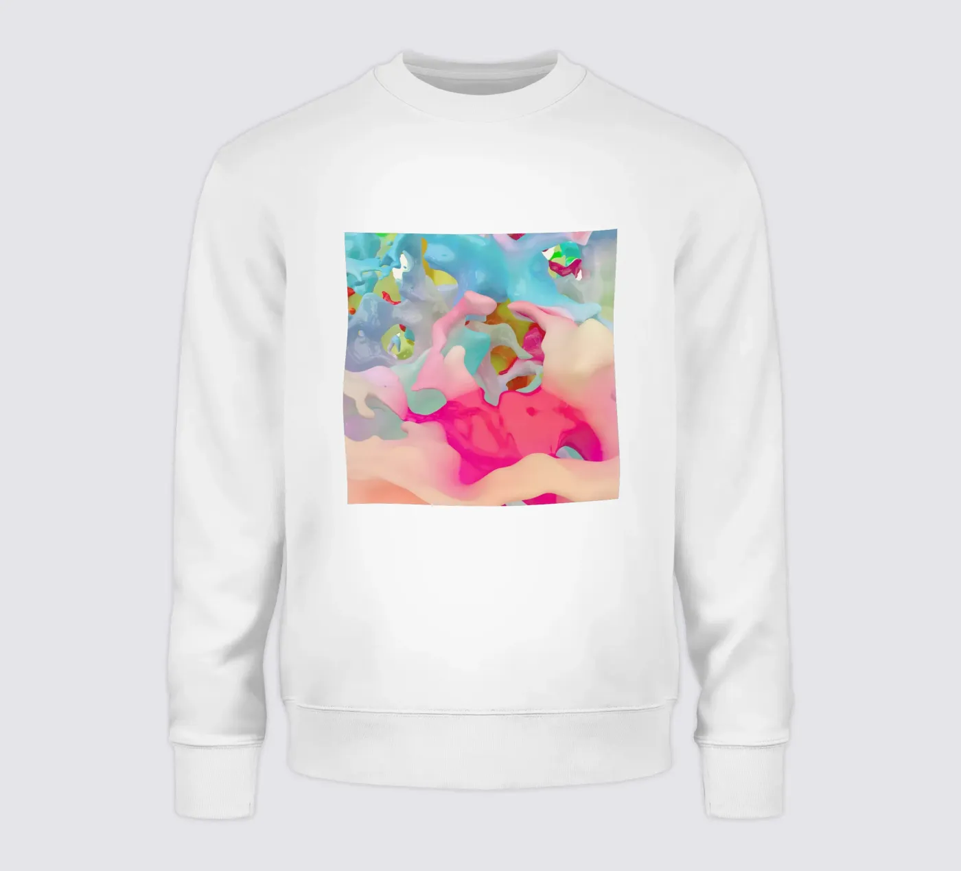 Boundless in Algorithm 13 sweatshirt by Julian Wolkenstein