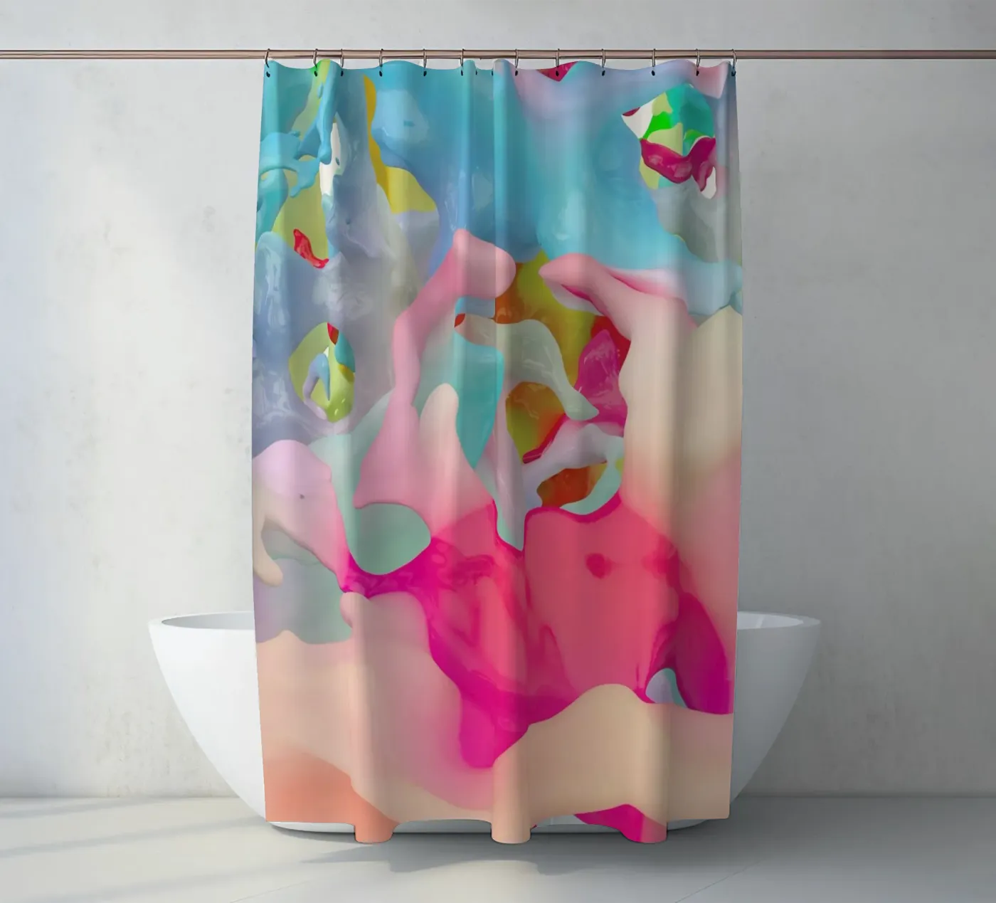 Boundless in Algorithm 13 douchegordijn van Julian Wolkenstein