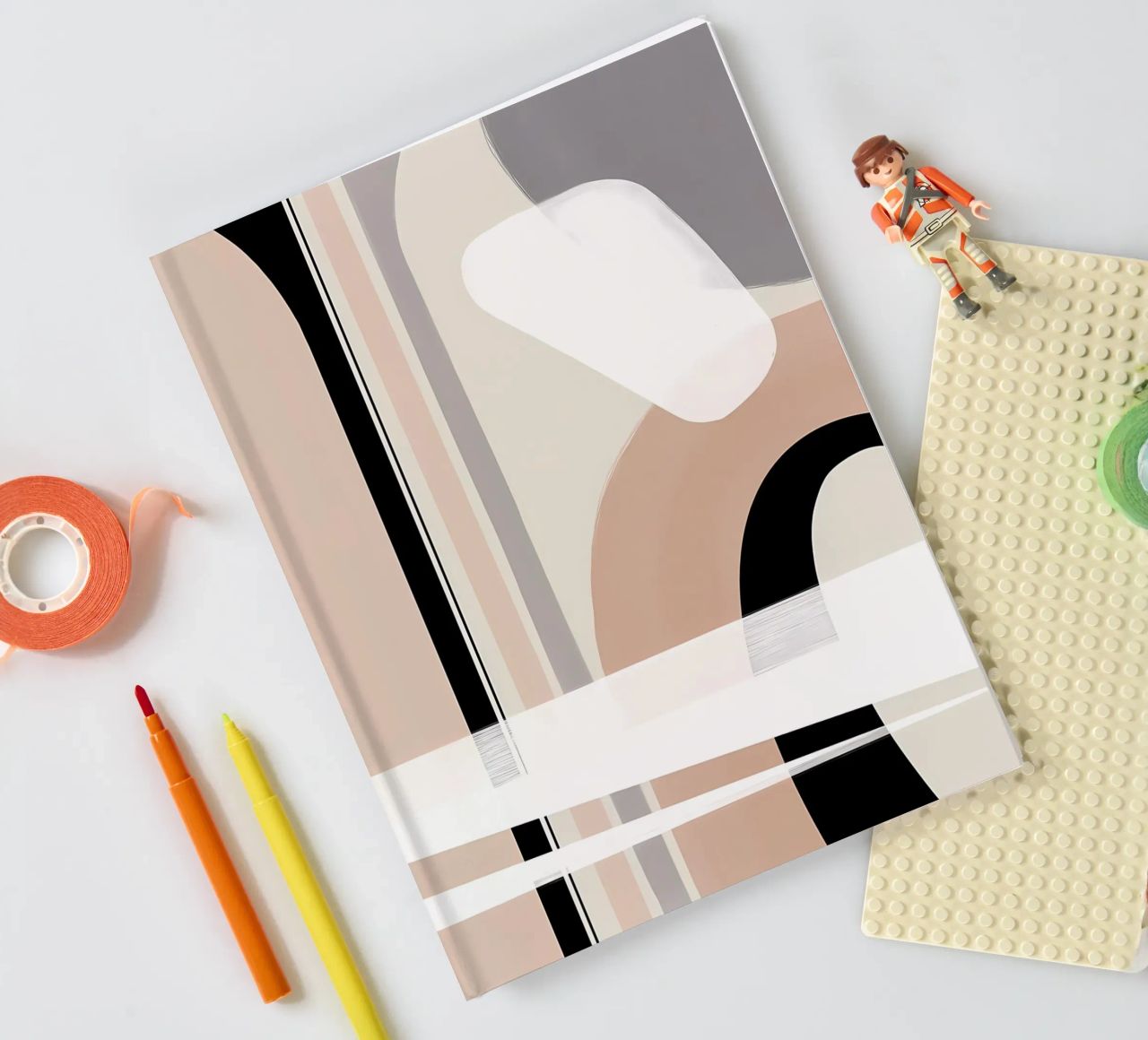 Boho Style 4 Differences notebook by Aiden Garcia