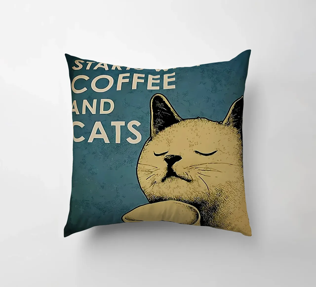 Caffè e gatti cuscino da Bartosz Powalka