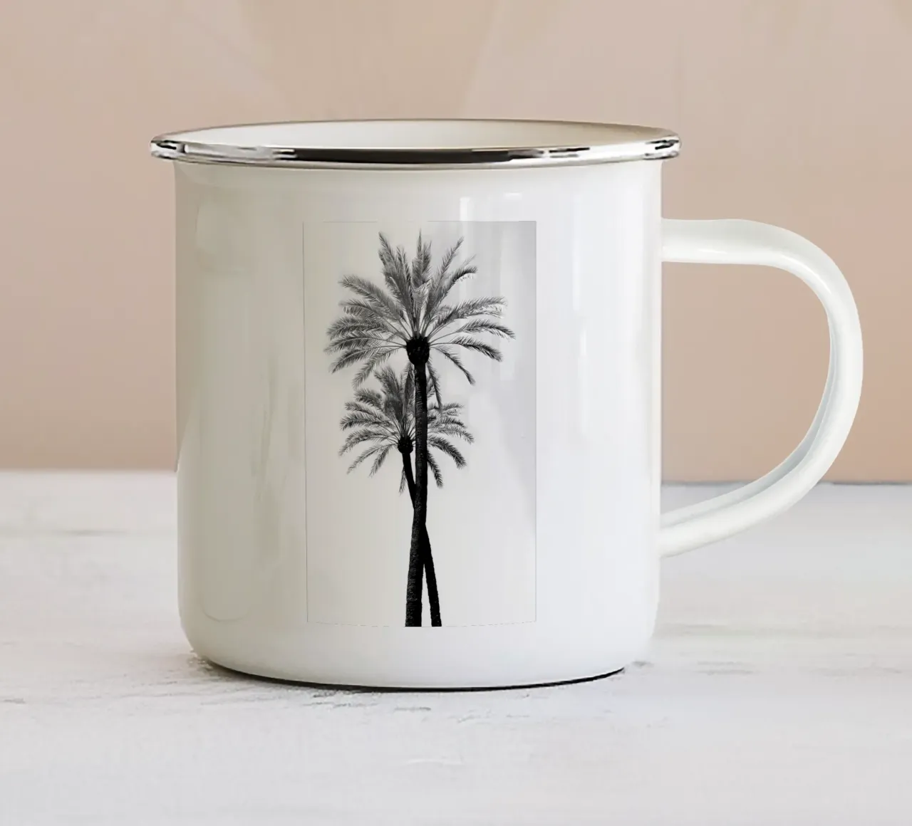 Bellezza delle palme 9 tazza in smalto da Matthew Katz