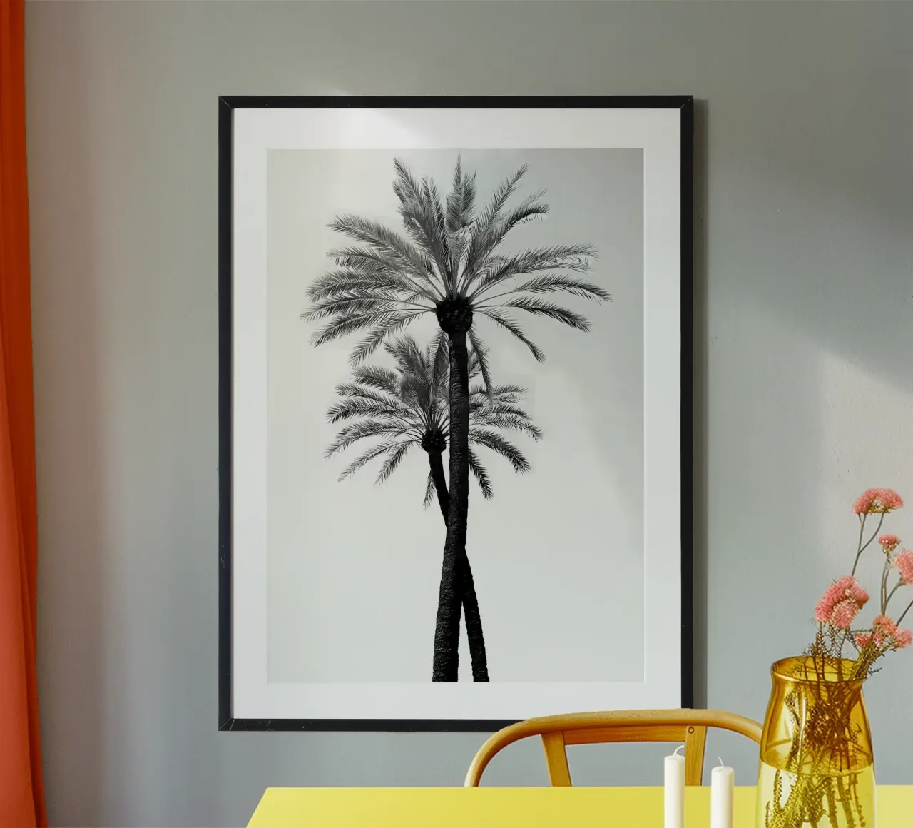 Bellezza delle palme 9 poster con telaio in plastica da Matthew Katz