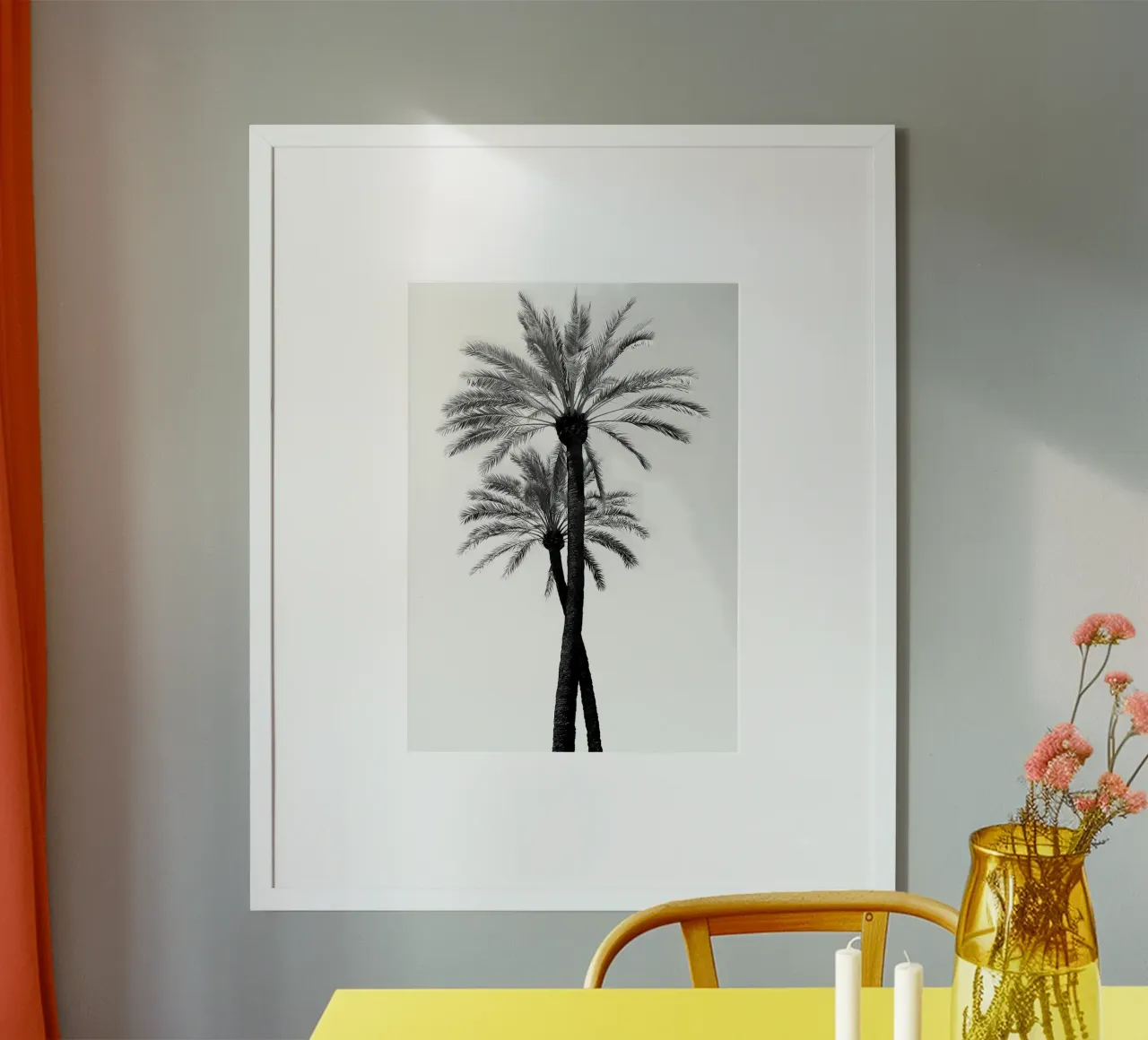 Bellezza delle palme 9 poster con telaio in plastica da Matthew Katz