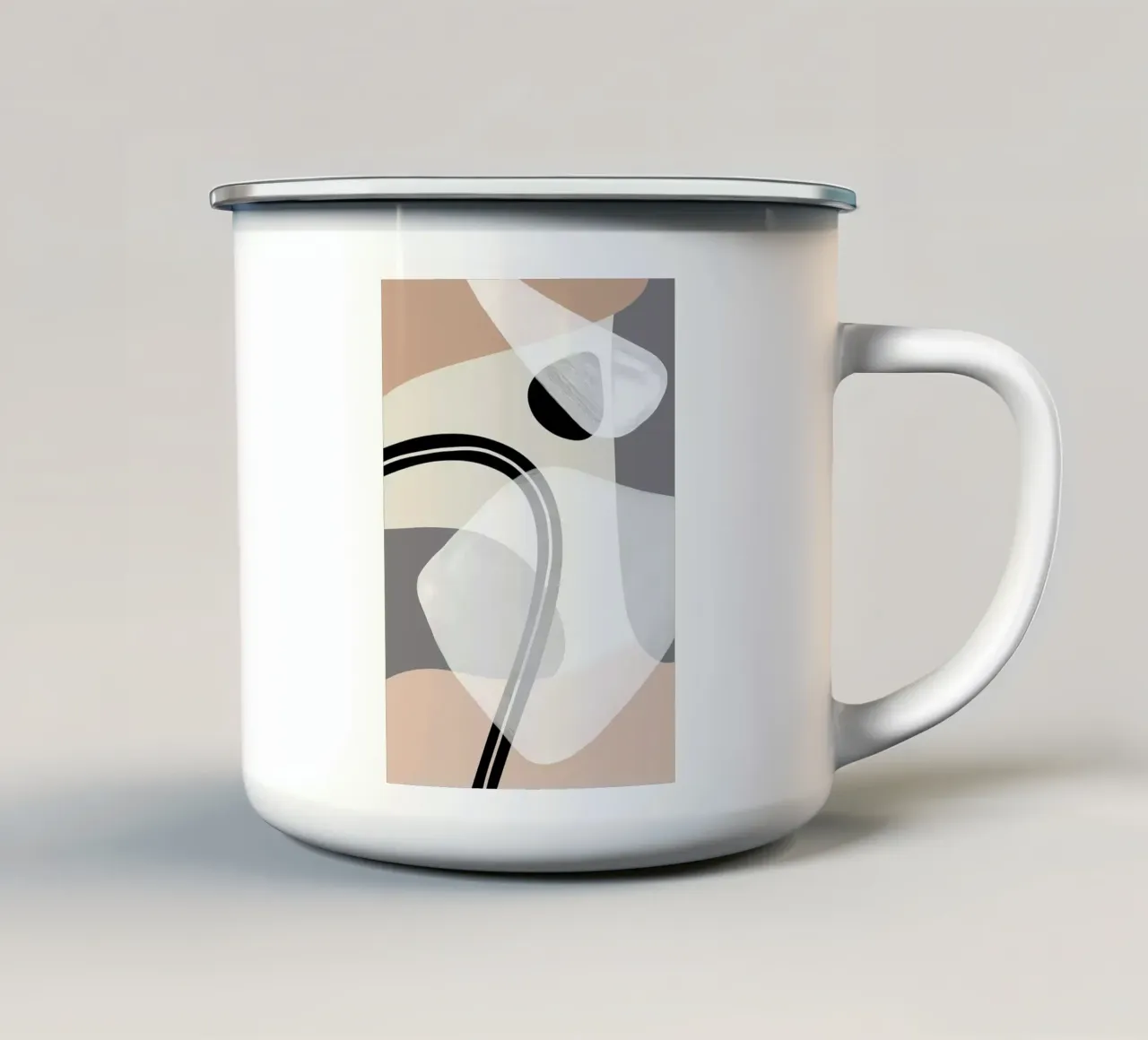 Stile Boho no10 Protettivo tazza in smalto da Aiden Garcia