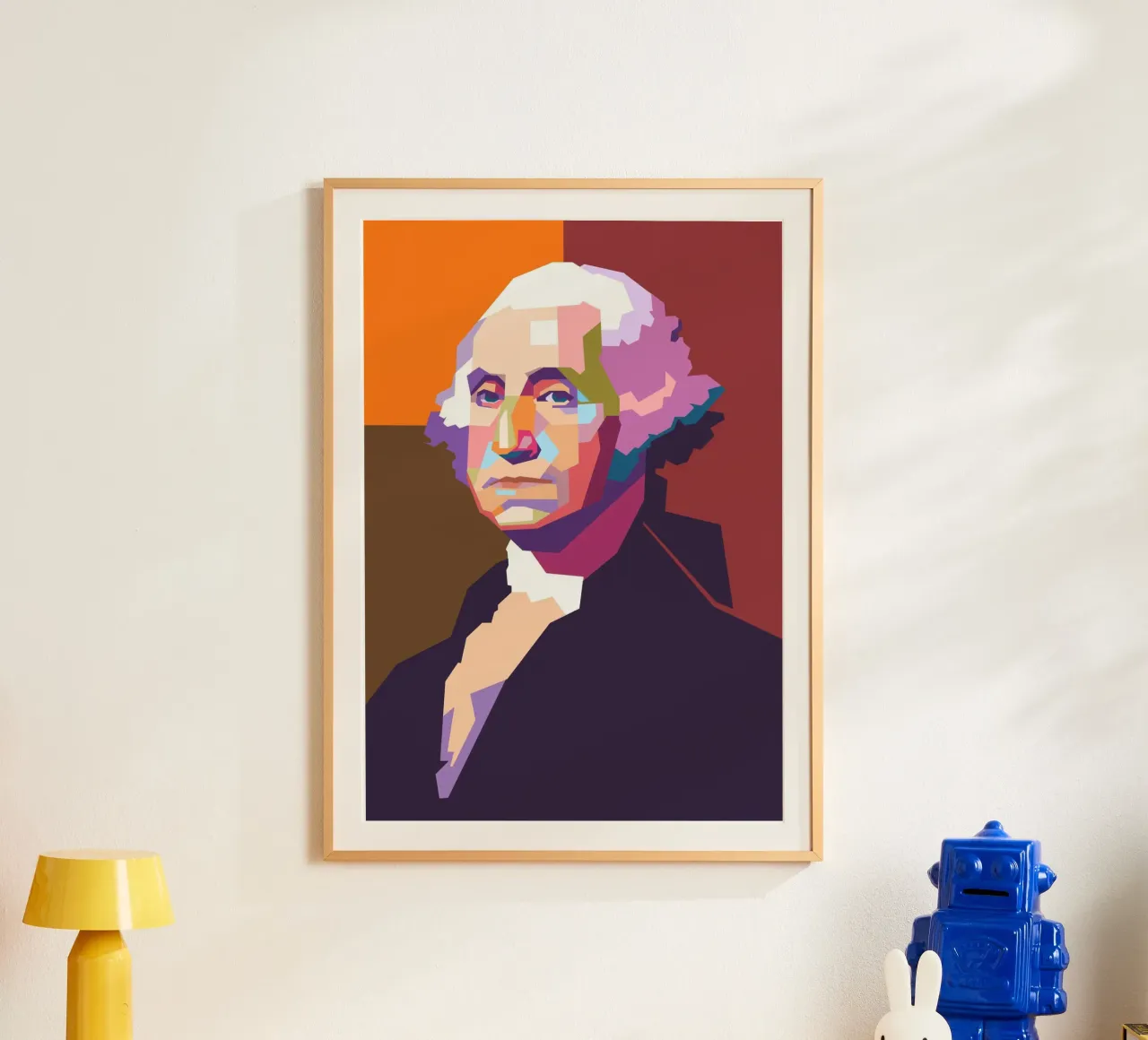 George Washington art carta hahnemühle da Hantamrata