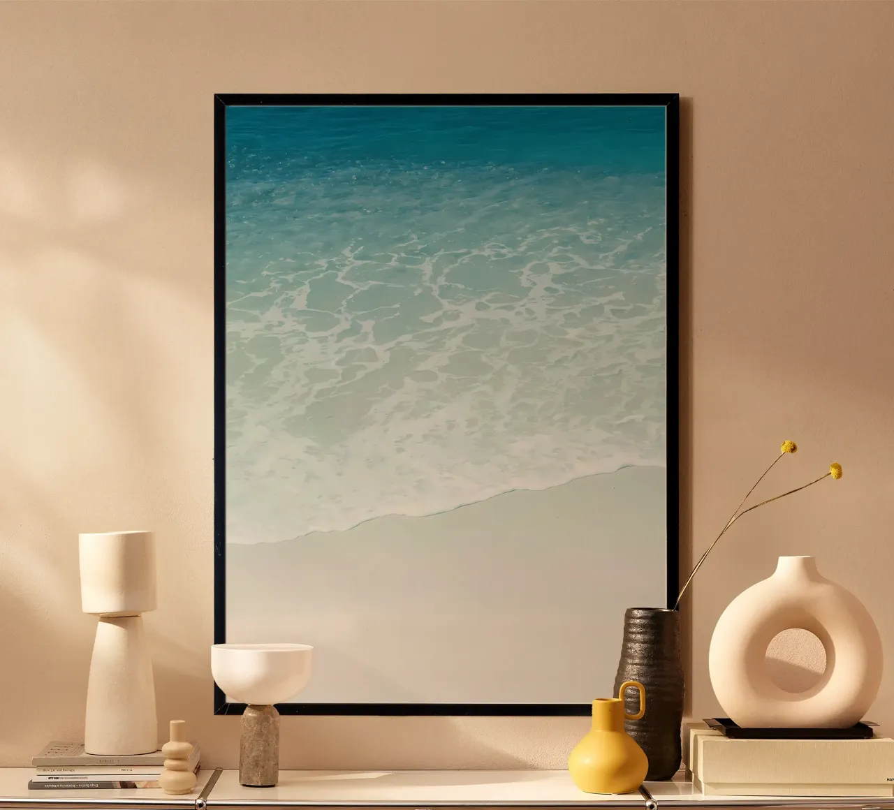 Oceano Caraibico Bliss 2 poster con telaio in plastica da Matthew Katz