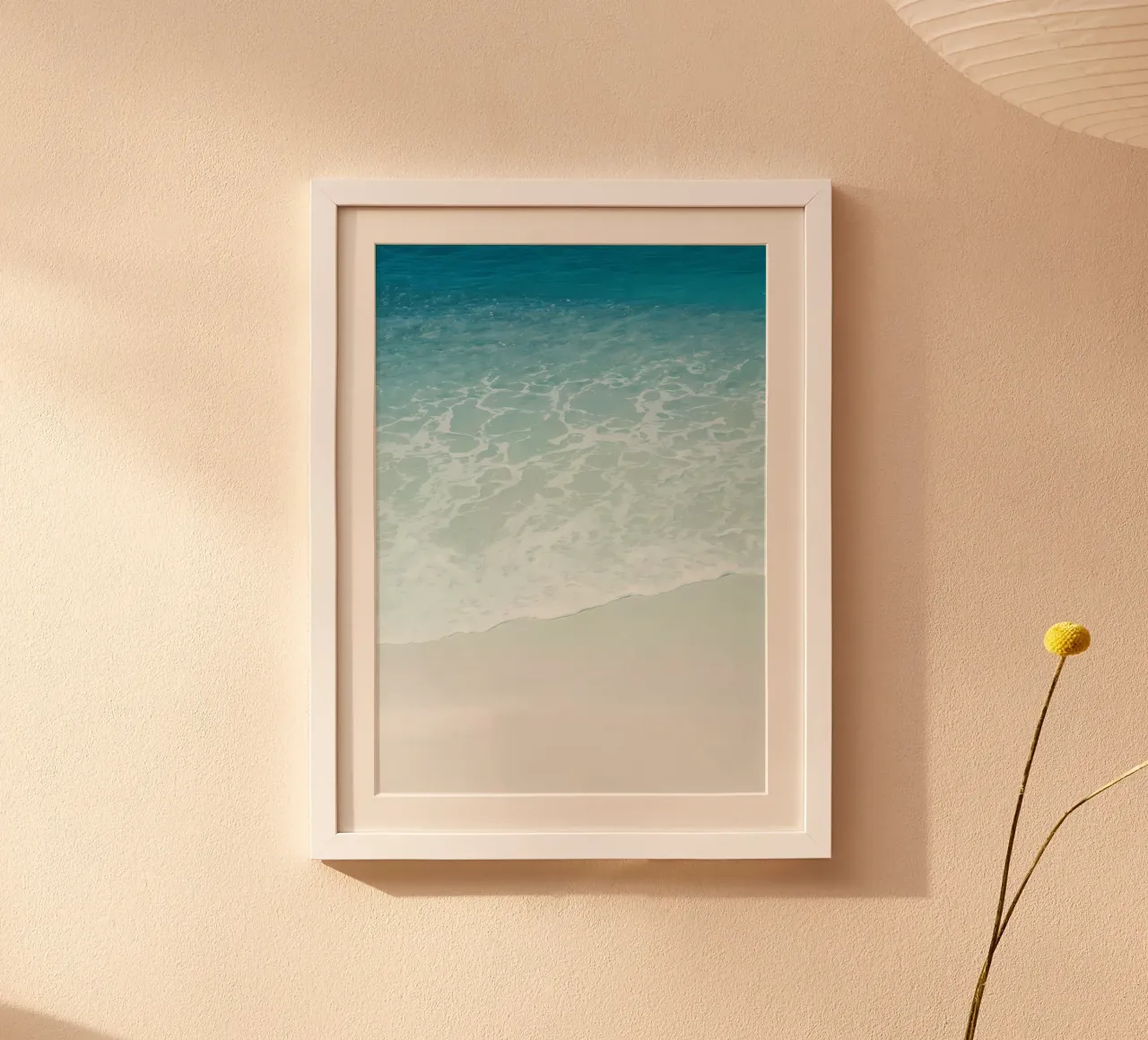 Oceano Caraibico Bliss 2 poster con telaio in plastica da Matthew Katz