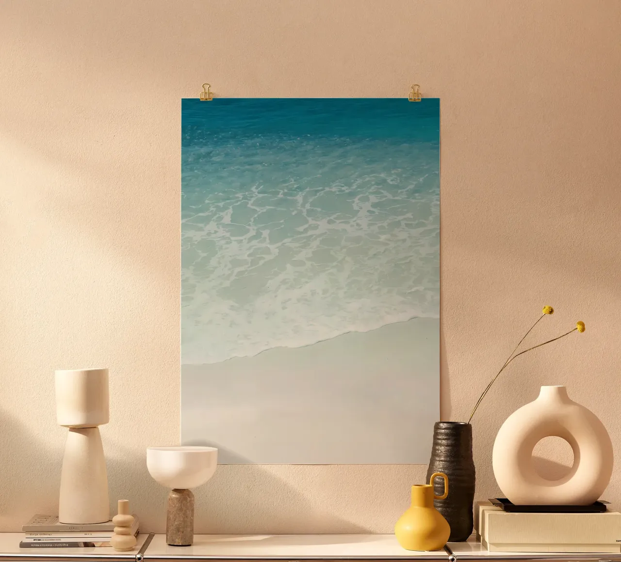 Oceano Caraibico Bliss 2 poster con telaio in plastica da Matthew Katz