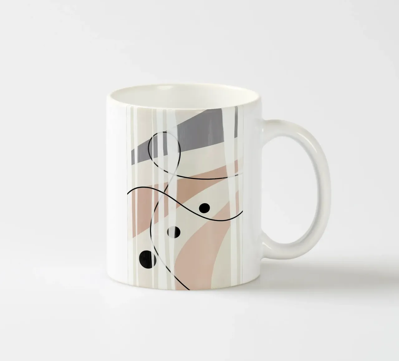 Stile Boho no11 Filigrana tazza in ceramica da Aiden Garcia