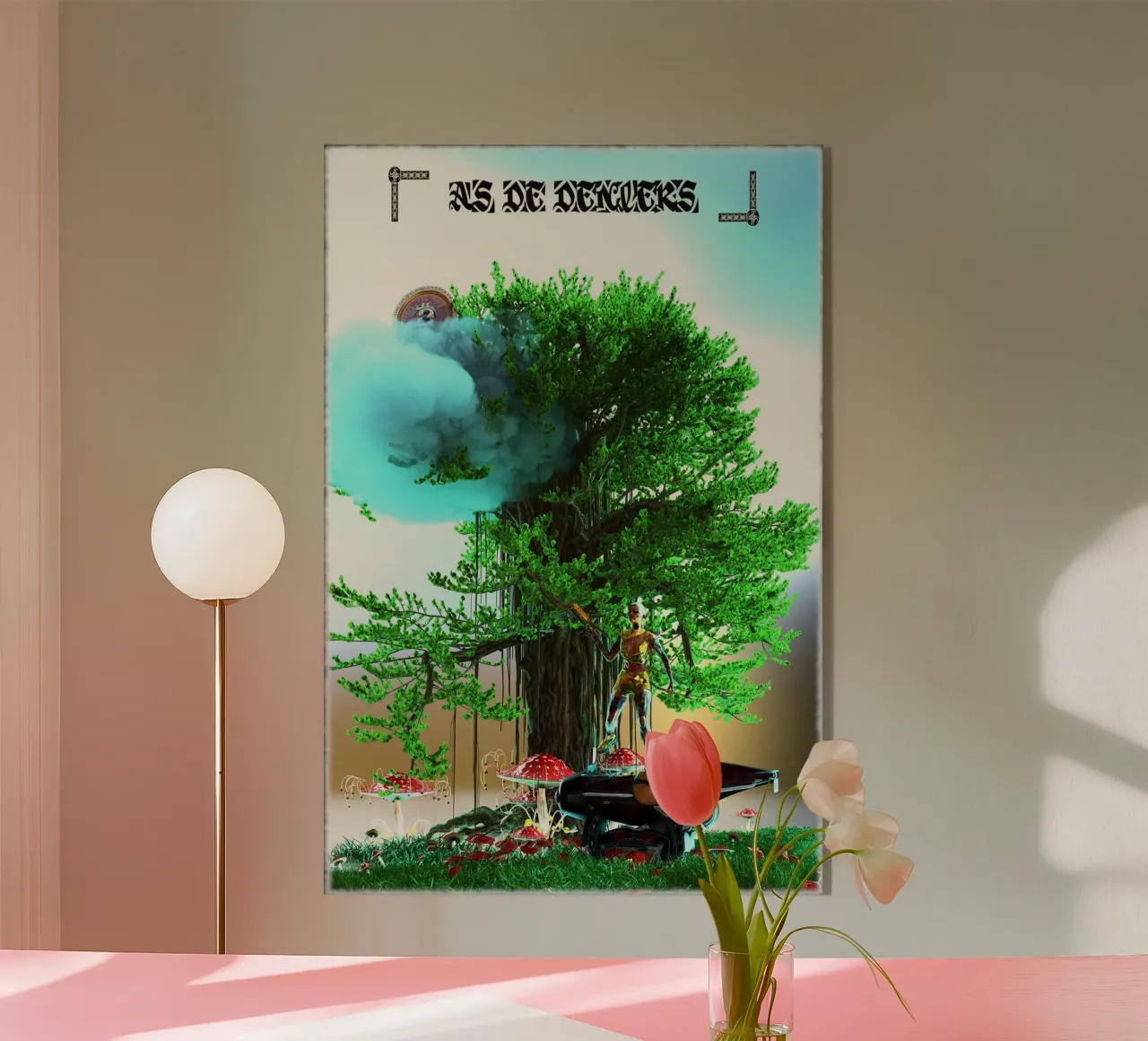 Asso di Denari - Arcano minore dei Tarocchi dei Parchi Witcher plexiglass da the-witcher