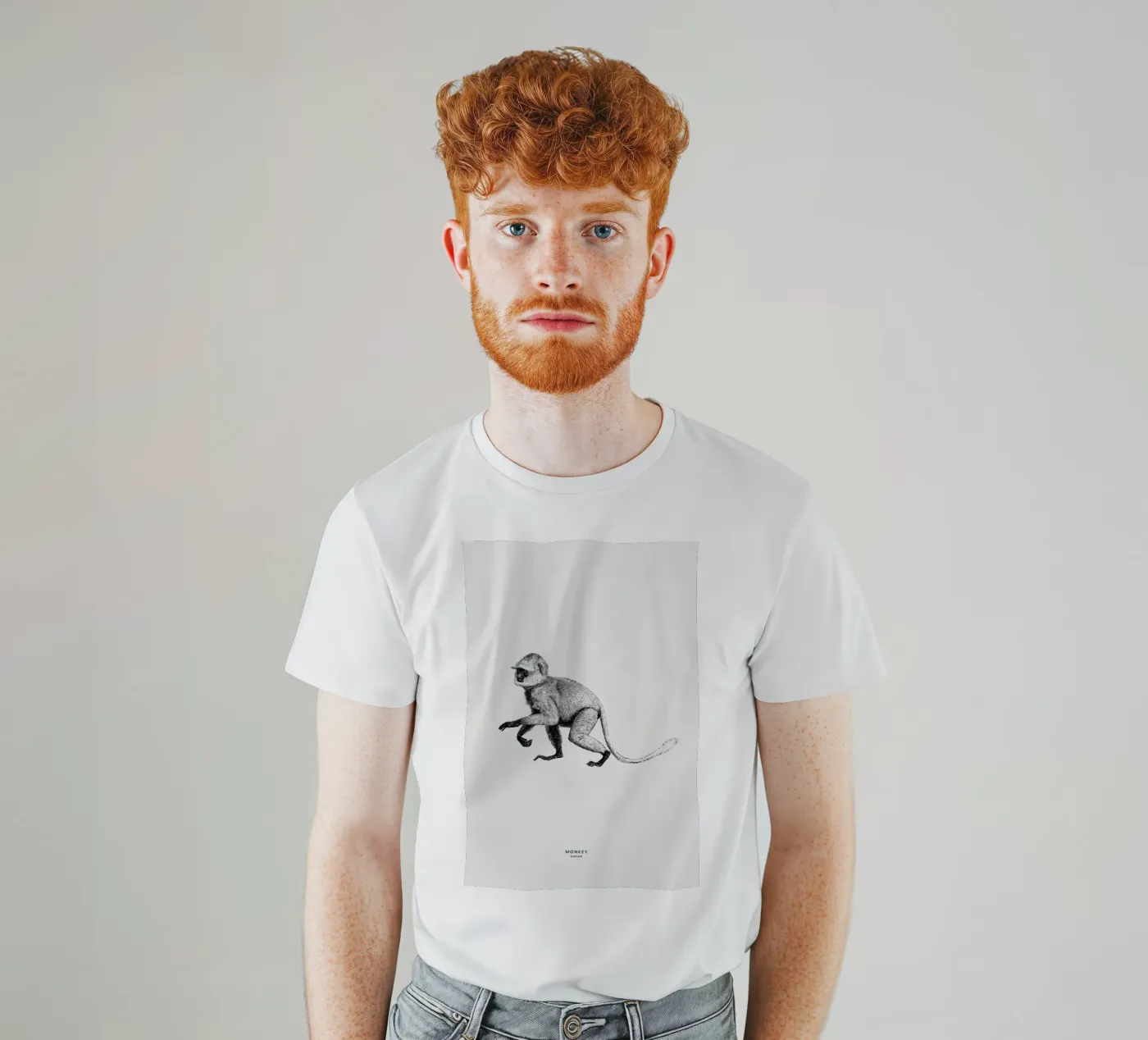 Monkey t-shirt da Flora & Fauna