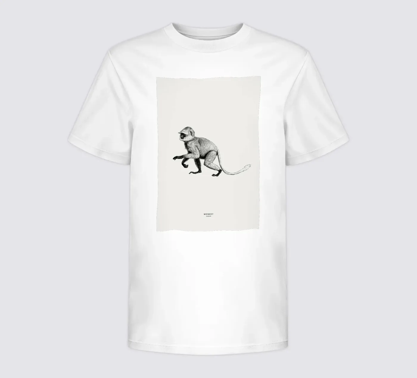 Monkey t-shirt bambini da Flora & Fauna