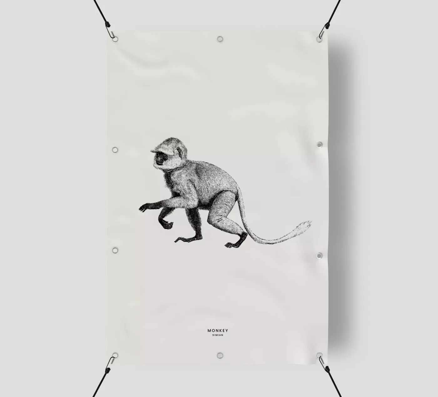 Monkey telo in pvc da Flora & Fauna