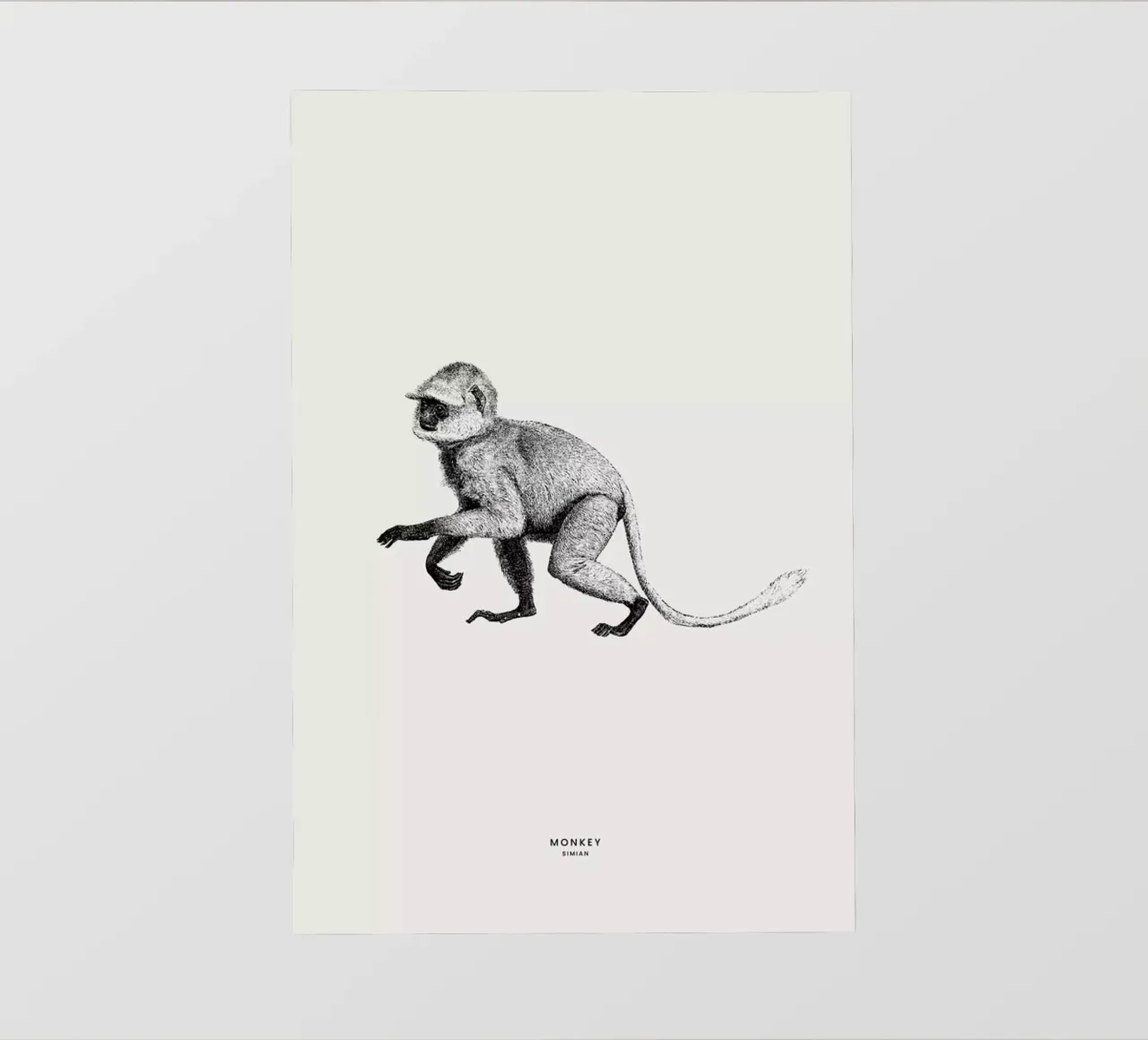 Monkey telo in pvc da Flora & Fauna