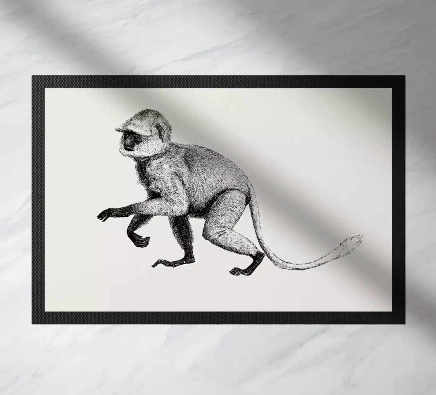 Monkey Fußmatte von Flora & Fauna