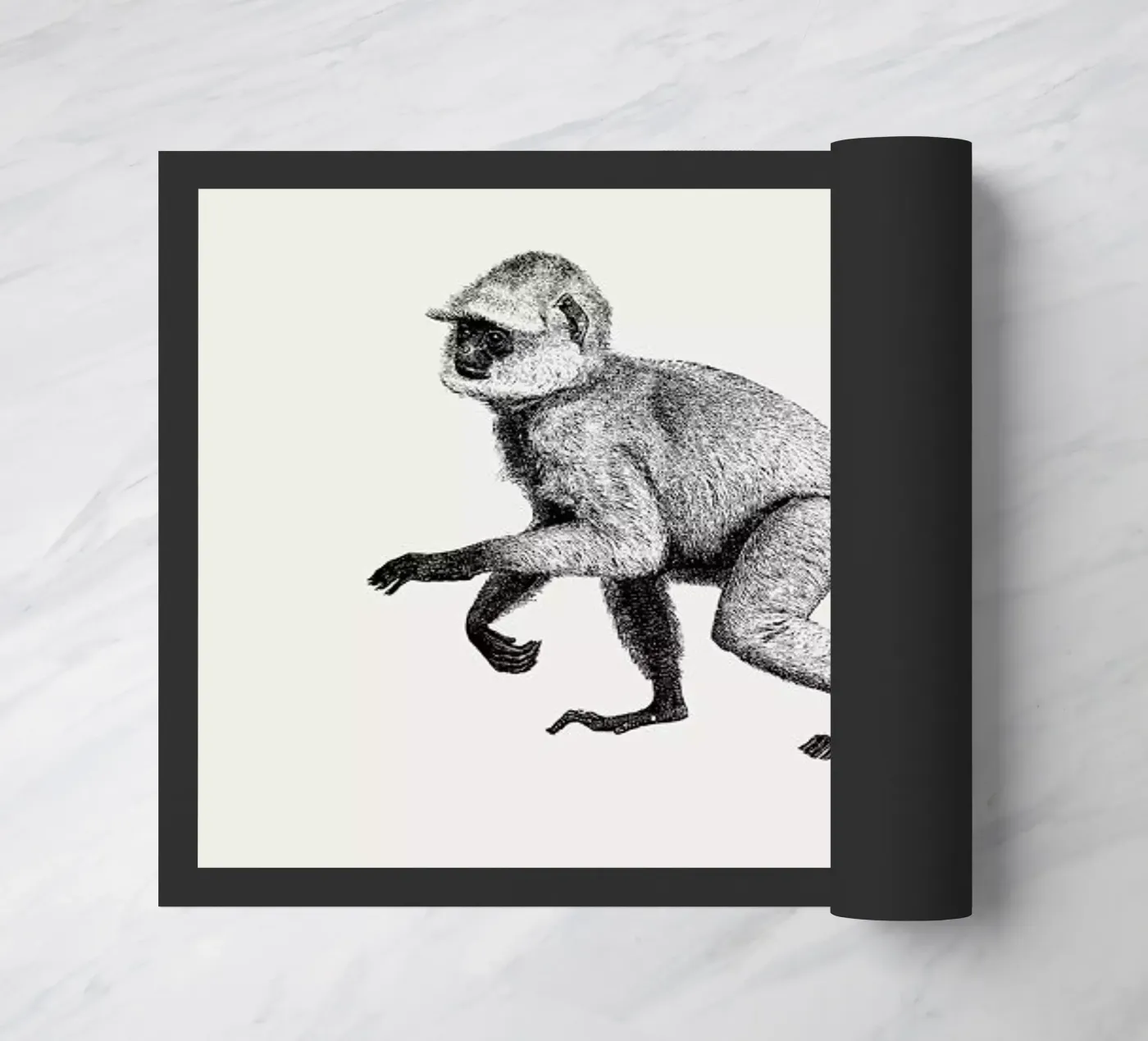 Monkey Fußmatte von Flora & Fauna