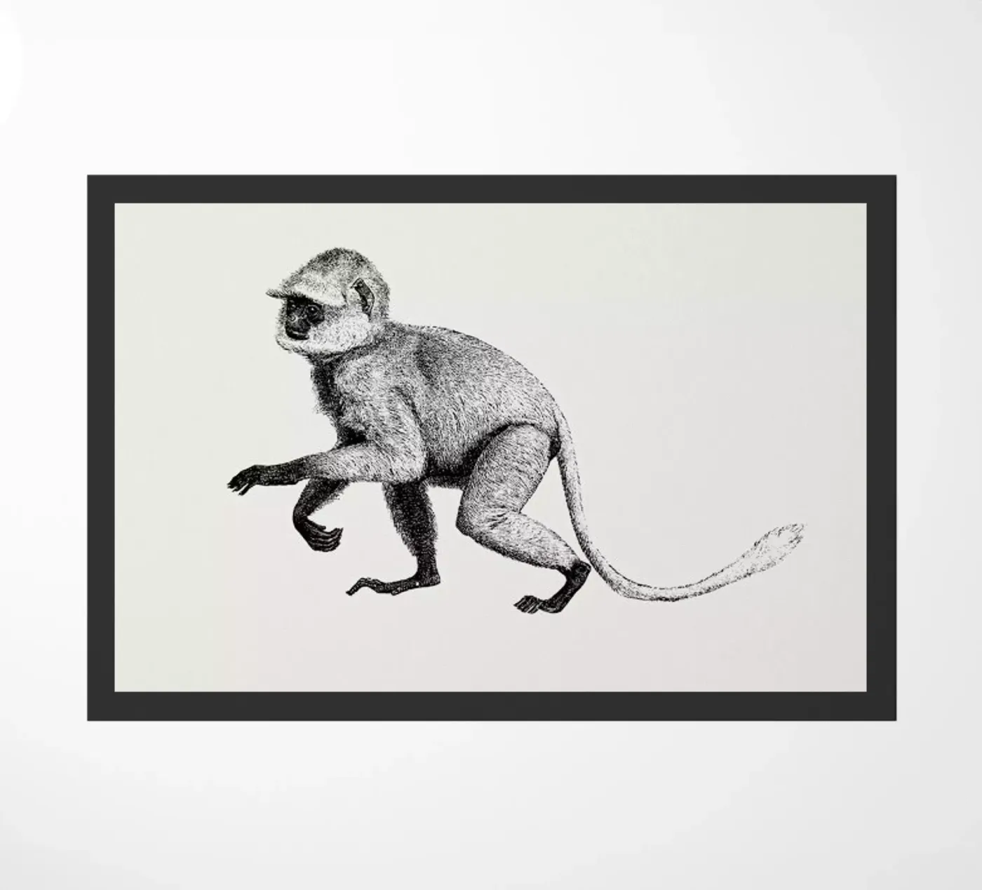 Monkey Fußmatte von Flora & Fauna