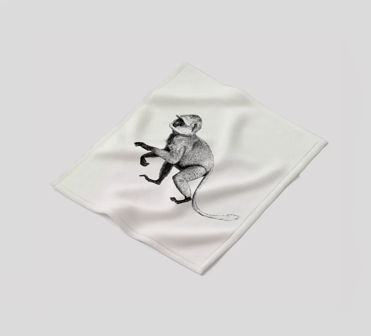 Monkey coperta in pile da Flora & Fauna