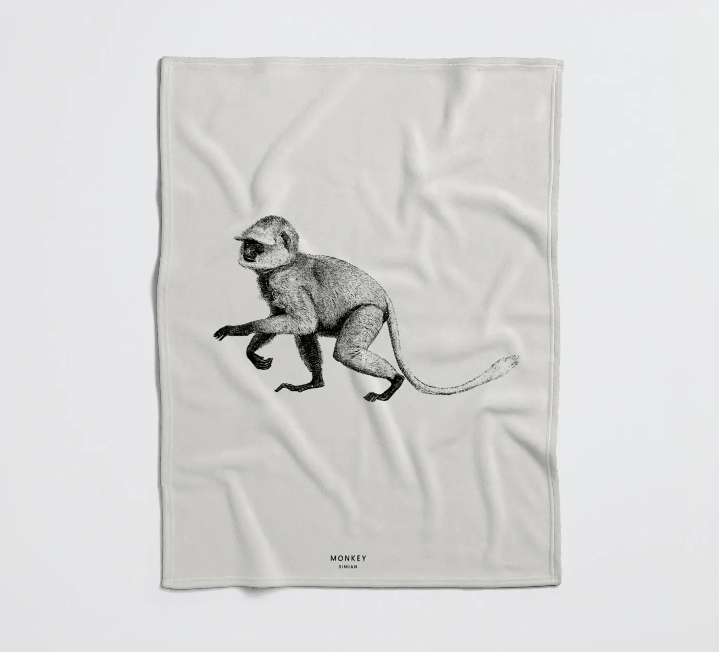 Monkey coperta in pile da Flora & Fauna