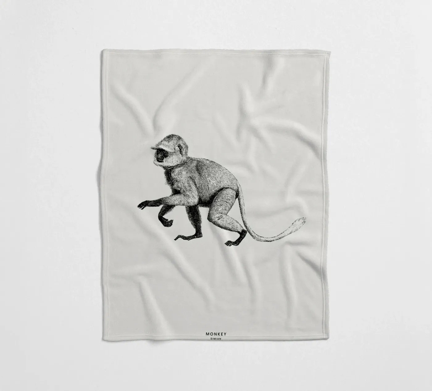 Monkey coperta in pile da Flora & Fauna