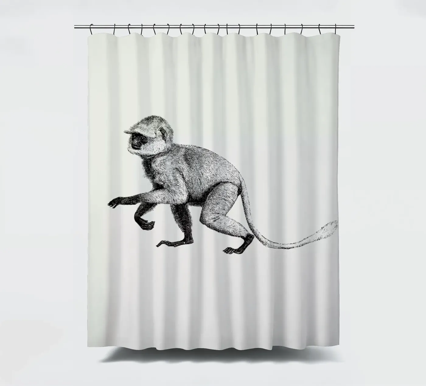 Monkey Duschvorhang von Flora & Fauna