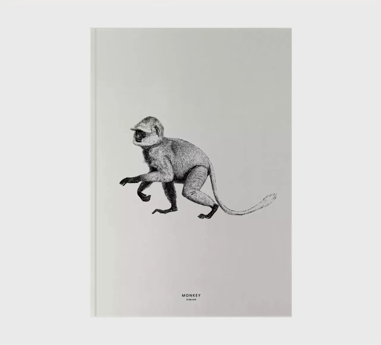 Monkey notebook by Flora & Fauna