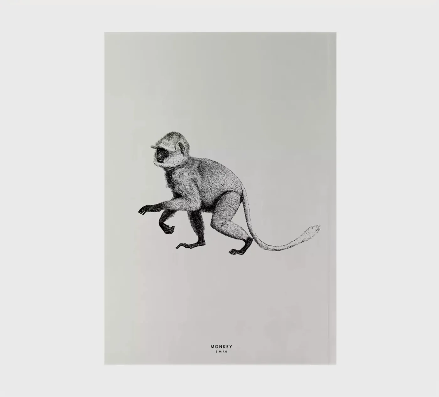 Monkey notebook by Flora & Fauna