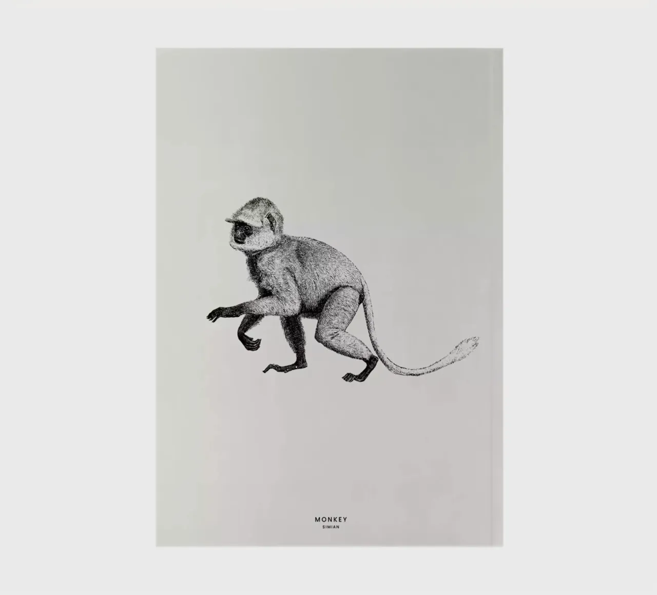 Monkey notebook by Flora & Fauna