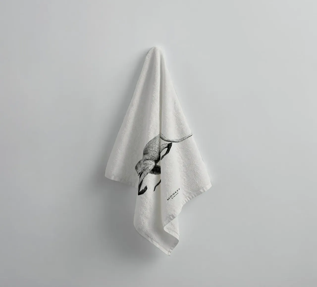 Monkey towel by Flora & Fauna