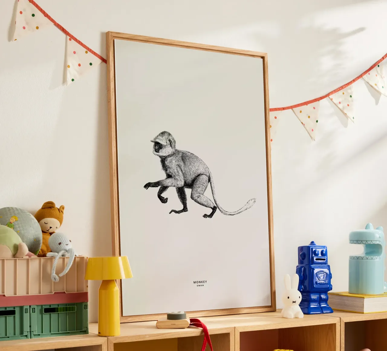 Monkey plexiglas de Flora & Fauna