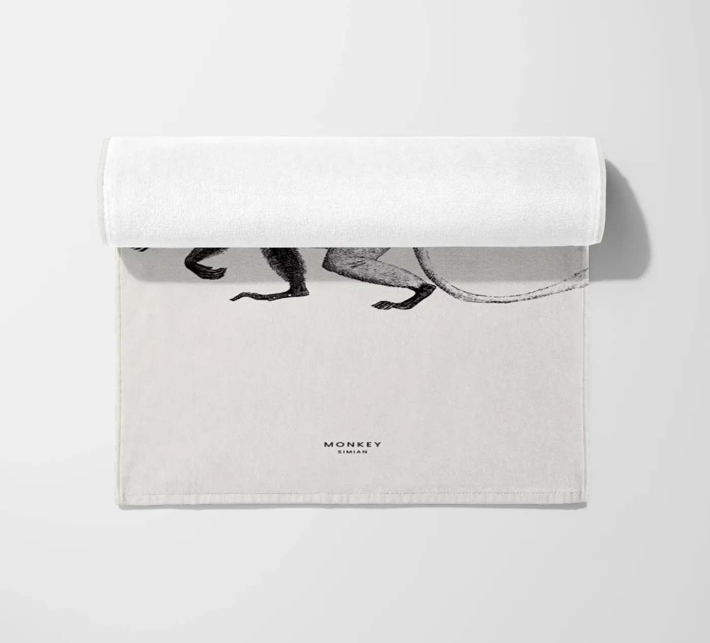 Monkey serviette de plage de Flora & Fauna