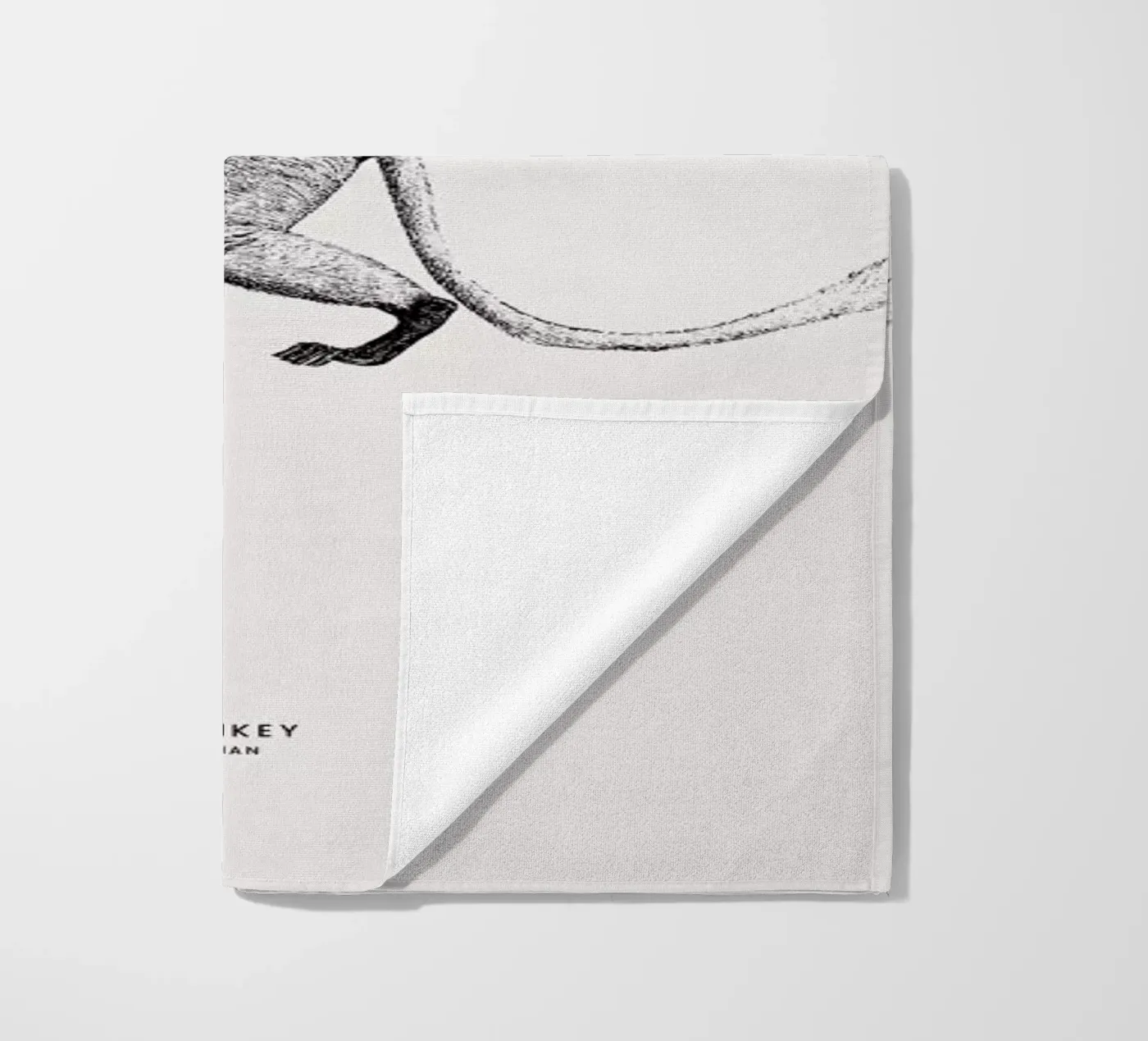 Monkey serviette de plage de Flora & Fauna