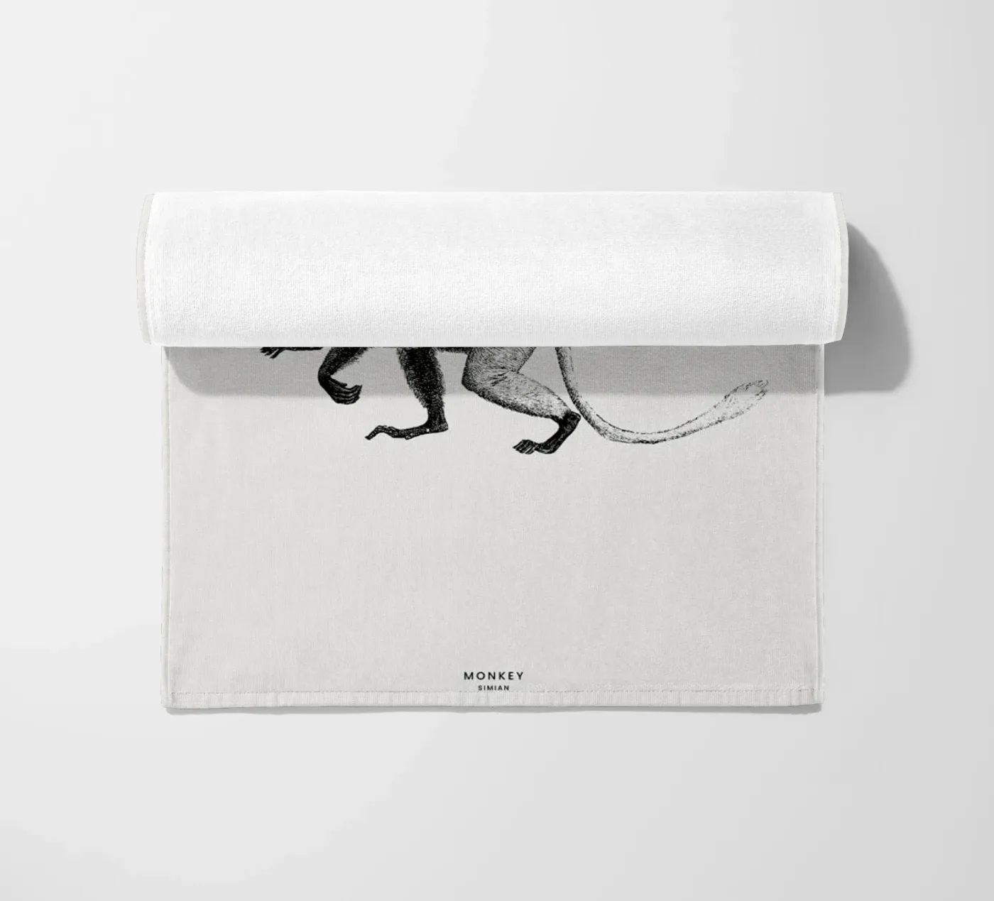 Monkey serviette de plage de Flora & Fauna