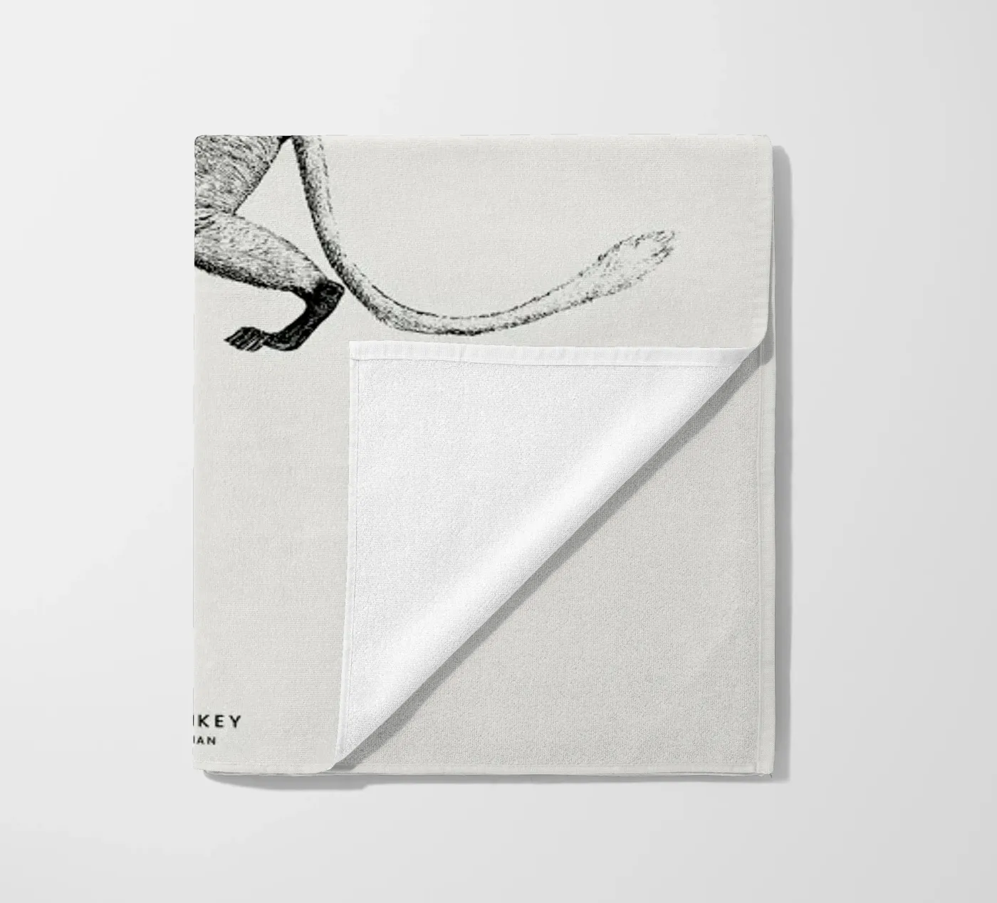 Monkey serviette de plage de Flora & Fauna