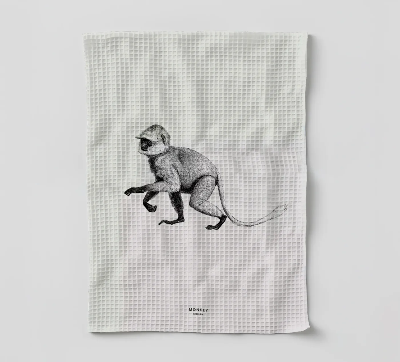 Monkey Geschirrtuch von Flora & Fauna