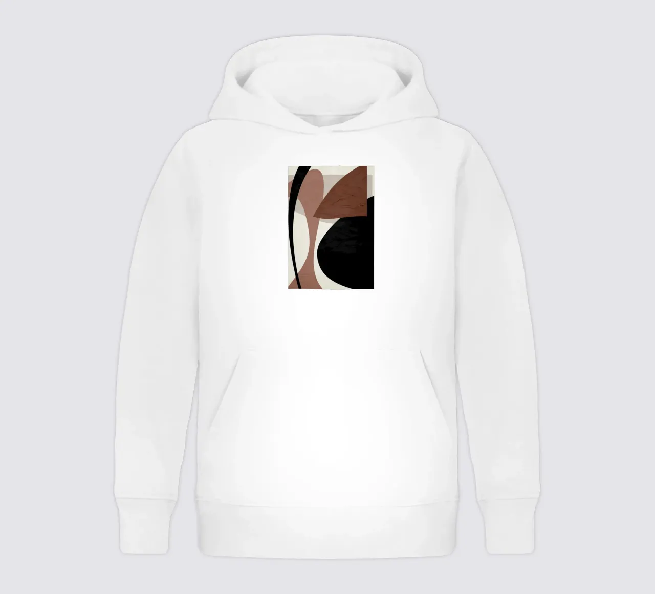 ORGANIC ABSTRACT 227E kids hoodie by Aiden Garcia
