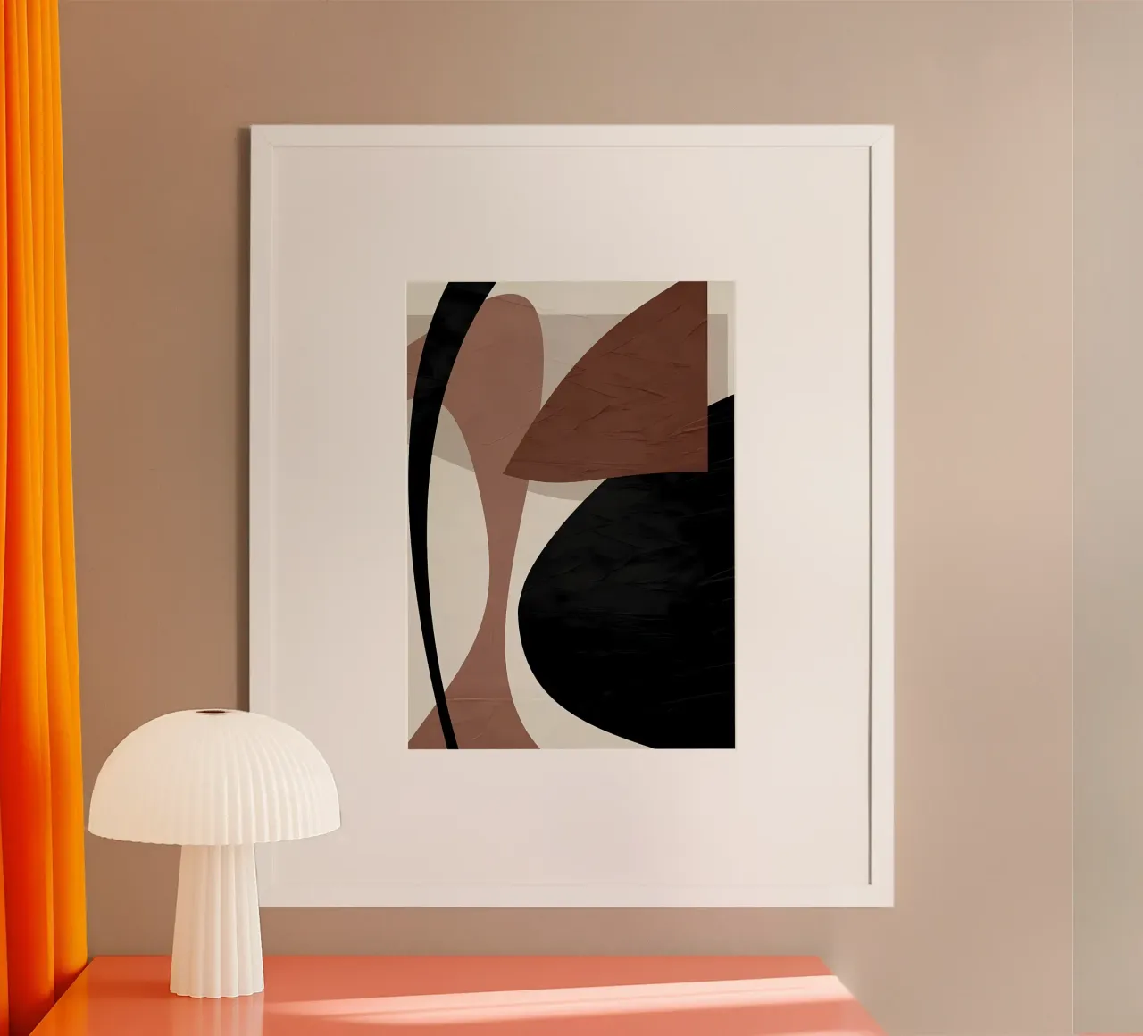 ASTRATTO ORGANICO 227E poster da Aiden Garcia