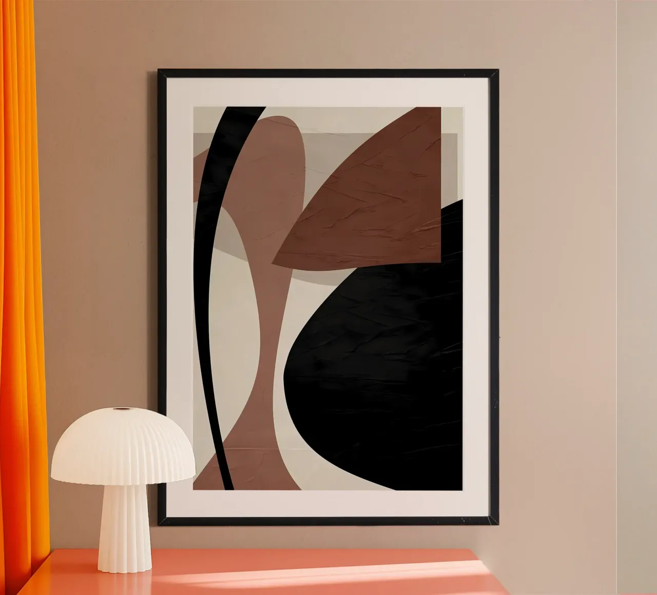 ASTRATTO ORGANICO 227E poster da Aiden Garcia