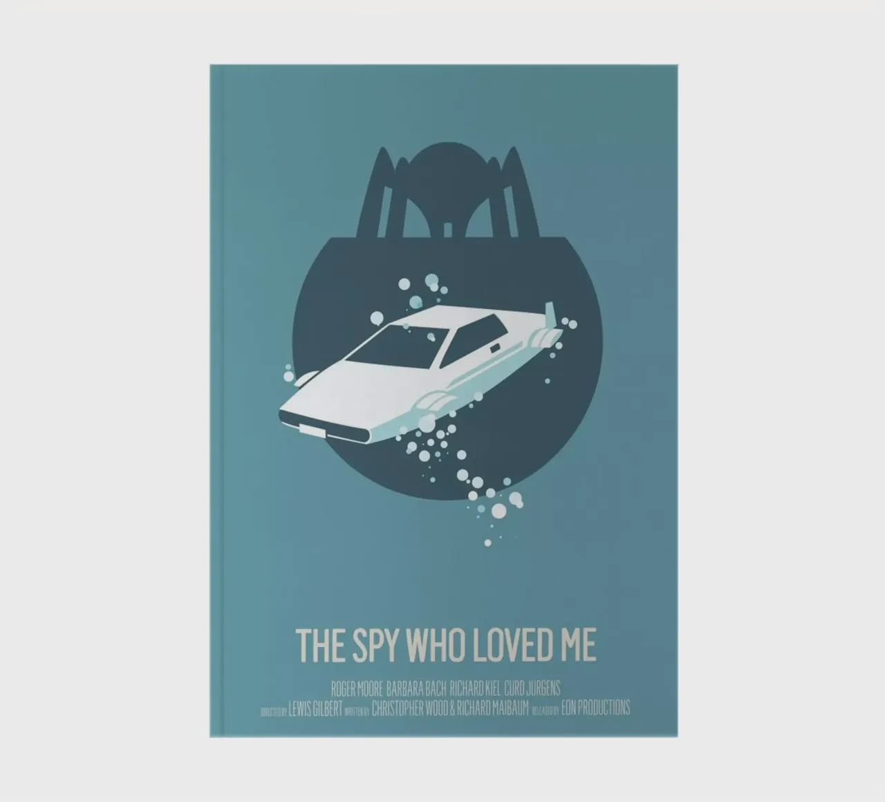 The Spy Who Loved Me notebook by Bruno Morphet
