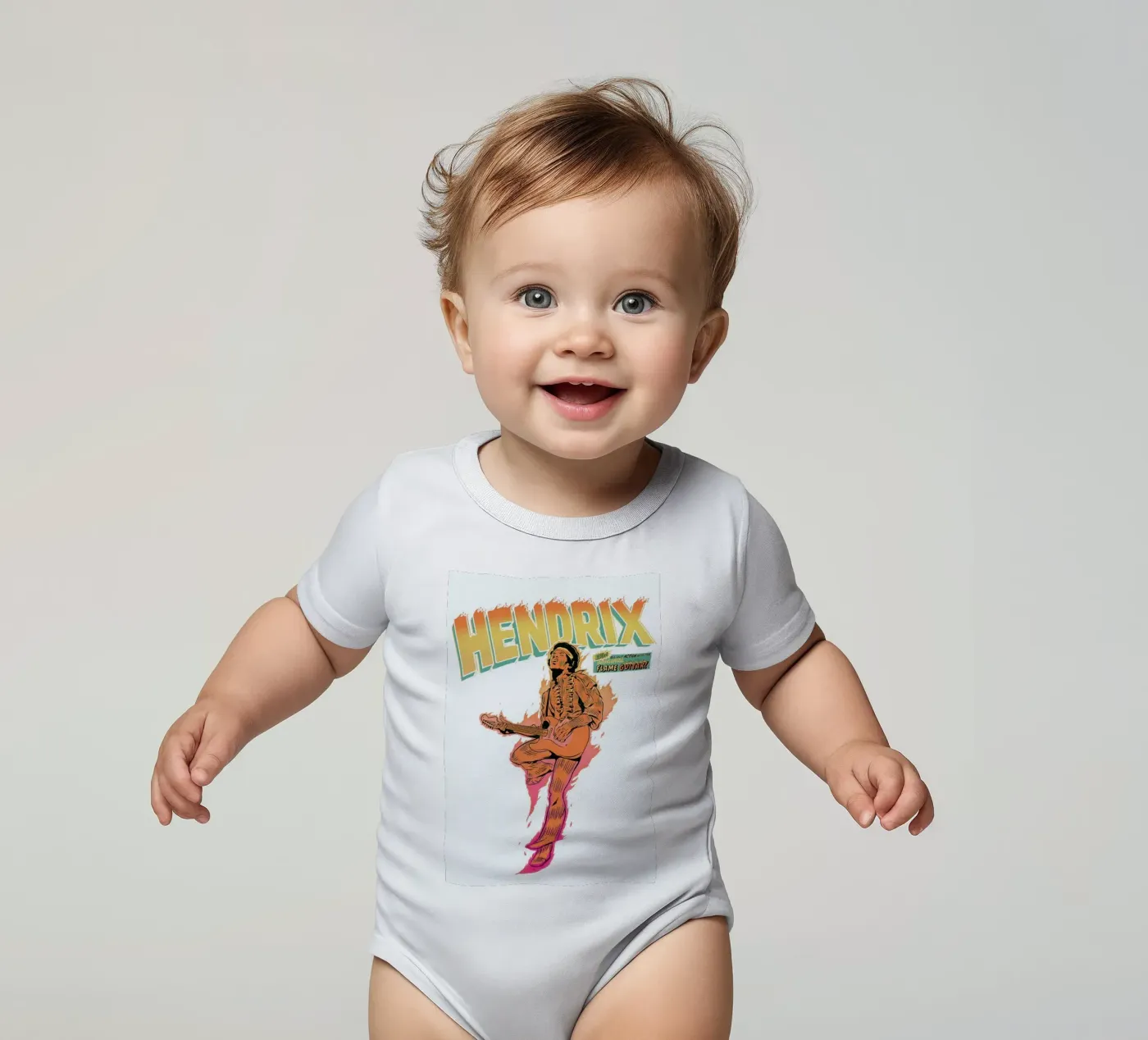 Hendrix Kurzarm Babybody von Matheus Lopes Castro