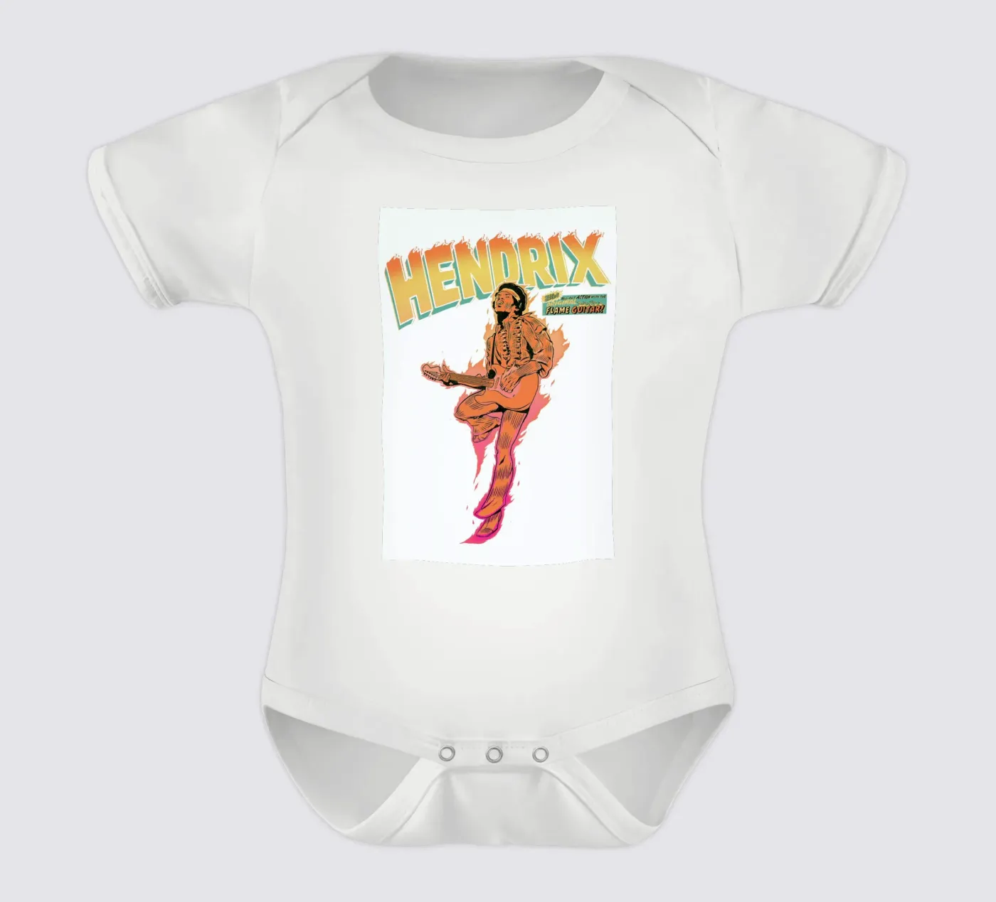 Hendrix Kurzarm Babybody von Matheus Lopes Castro