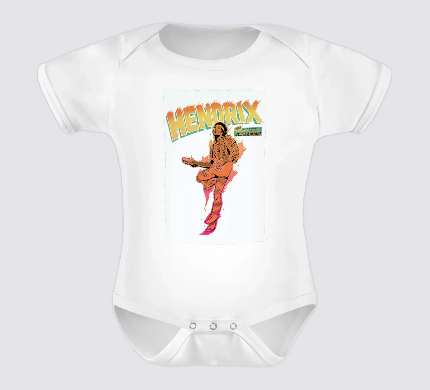 Hendrix Kurzarm Babybody von Matheus Lopes Castro