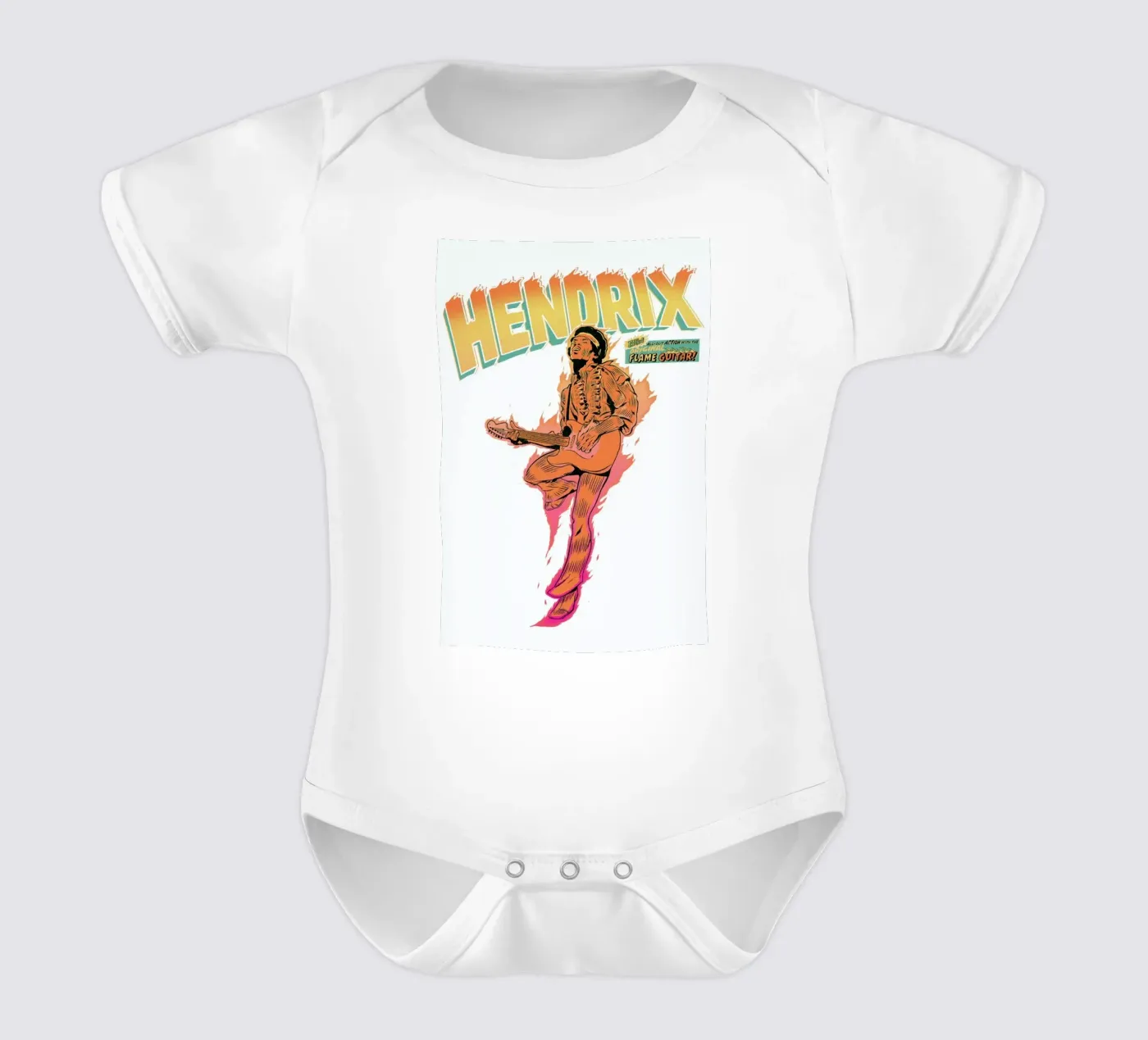Hendrix Kurzarm Babybody von Matheus Lopes Castro