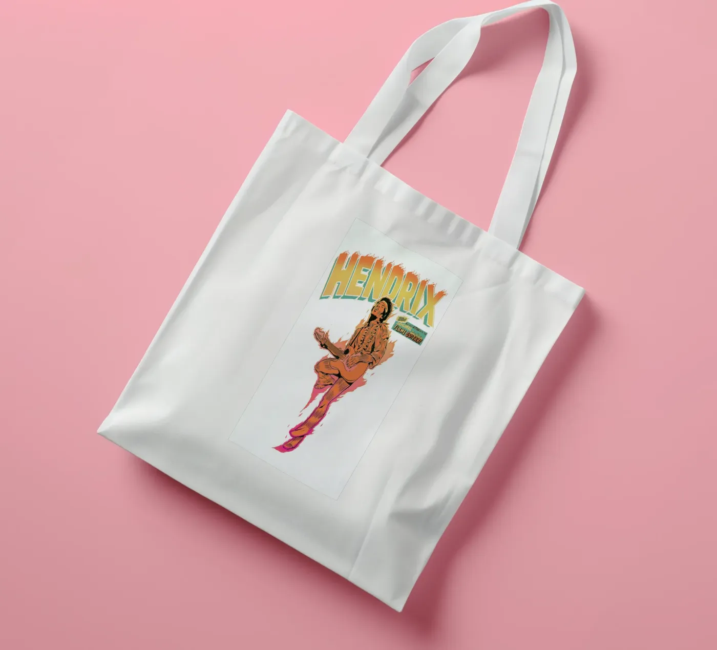 Hendrix tote bag by Matheus Lopes Castro