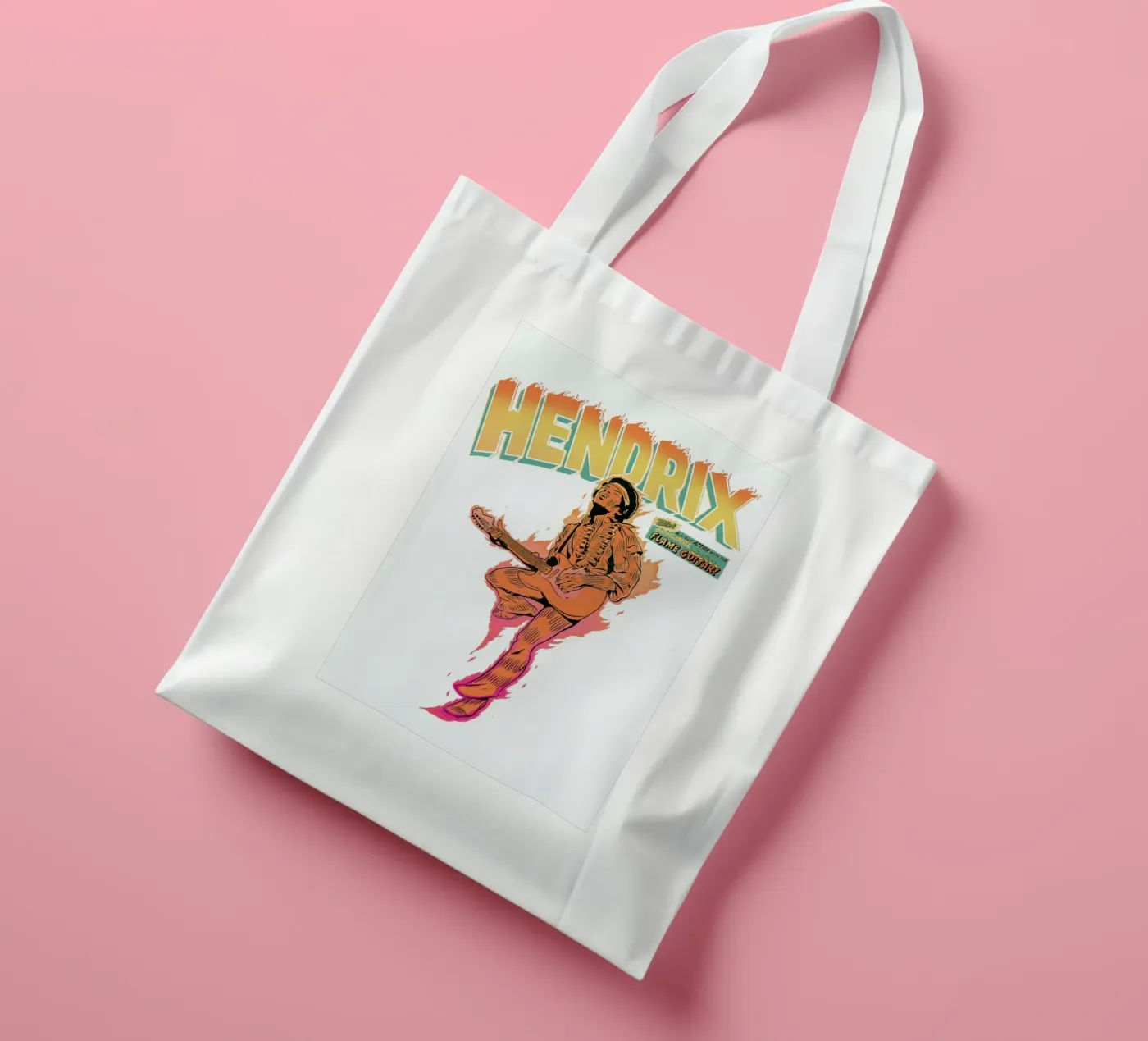 Hendrix tote bag by Matheus Lopes Castro