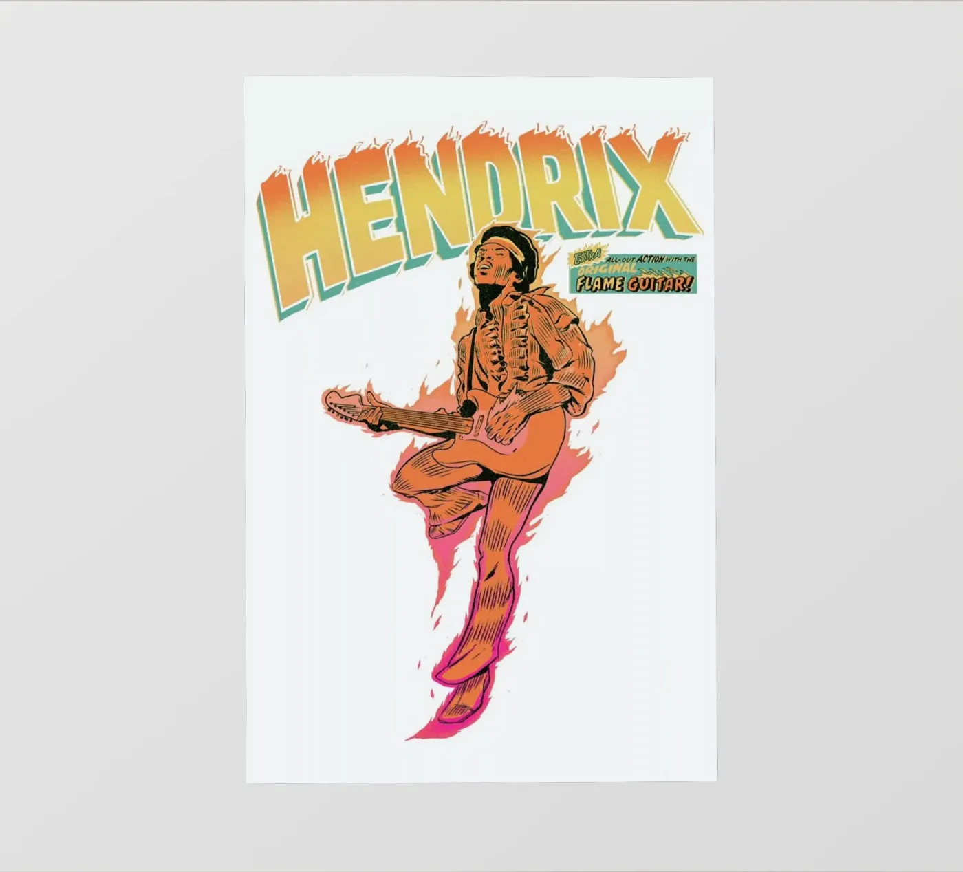 Hendrix PVC Plane von Matheus Lopes Castro